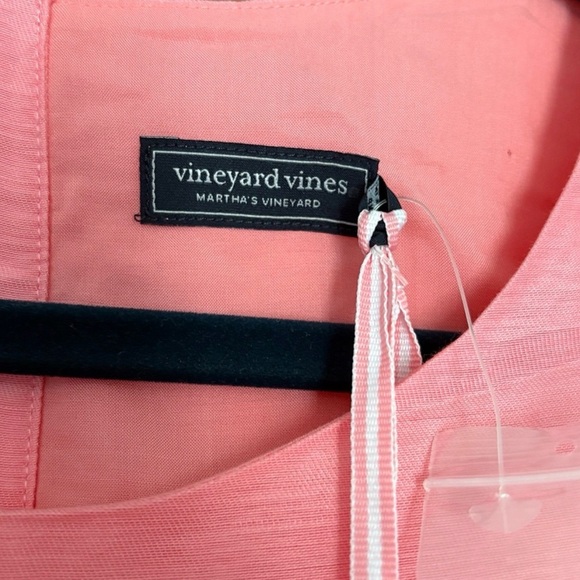 Vineyard Vines Puff Sleeve Cut out Dress, size 8, NWT - Picture 5 of 10